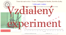 Vzdialený experiment